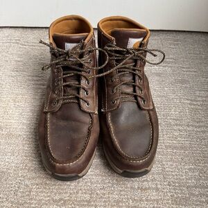 Carhartt Men’s Moc Toe Chukka Work Boots - 10.5 W - CMX4023